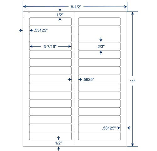 Compulabel 313650 3?7/16